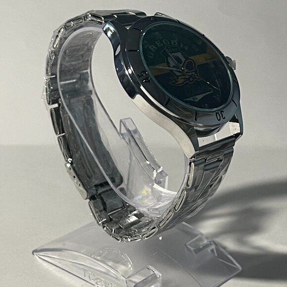 Oregon Ducks NCAA Stainless-Steel Watch NEW - Picture 5 of 9